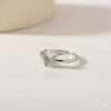 Butterfly silver ring