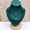Classic Heart Silver Mangalsutra