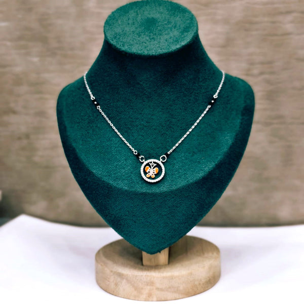 Elegant Silver Mangalsutra