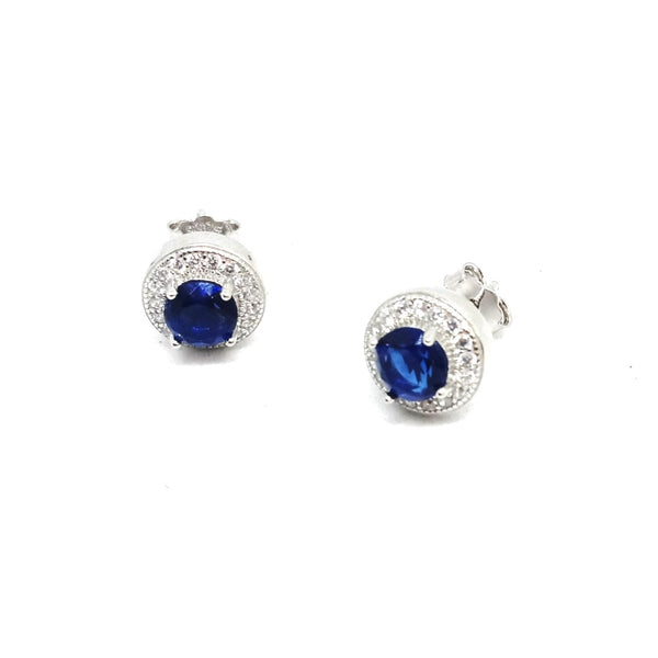 Celeste Glow Silver Earrings