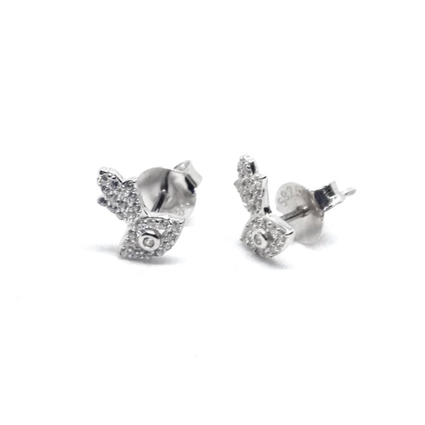 Velora Spark Silver Earrings