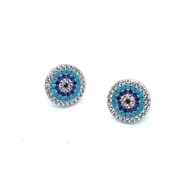 Elysian Curve Silver Earrings