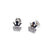 Mystique Spark Silver Earrings