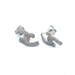 Ivora Charm Silver Earrings