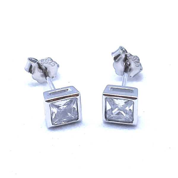 Aura Bliss Silver Earrings