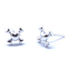 Velora Twist Silver Earrings