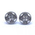 Crystal Tide Silver Earrings
