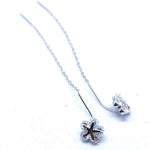 Dewdrop Dangle Silver Earrings