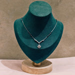 Silver Drop Elegance Mangalsutra