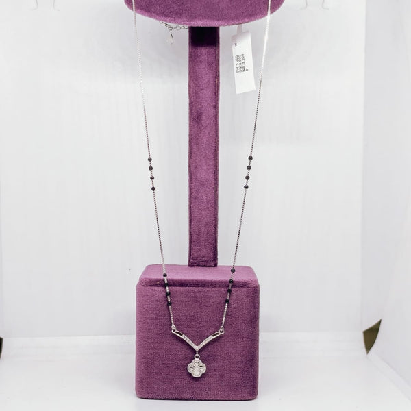 Silver Drop Elegance Mangalsutra