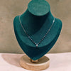 Pearl Pear Silver Mangalsutra