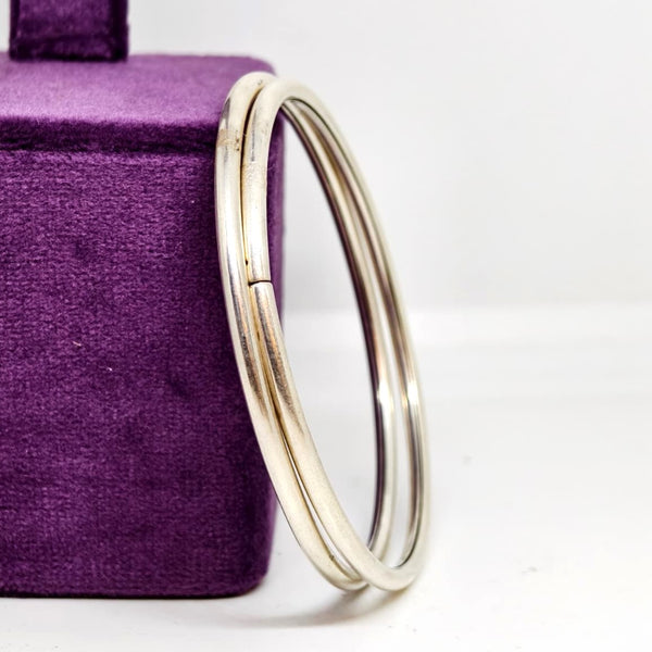 Minimalist Open Cuff Sterling Silver Bangle