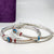 Celtic Inspired Sterling Silver Bangle