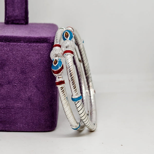 Celtic Inspired Sterling Silver Bangle