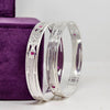 Zenith Glow Silver Bangle