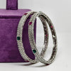 Eternal Bloom Sterling Silver Bangle