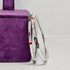 Opaline Grace Silver Bangle