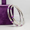 Noble Radiance Sterling Silver Bangle