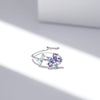 Starlight Whisper Silver Ring
