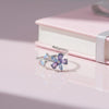 Starlight Whisper Silver Ring