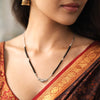 Modern Style Silver Mangalsutra