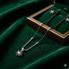 Floral Grace Silver Mangalsutra