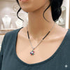 Floral Grace Silver Mangalsutra