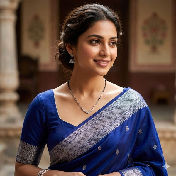 Royal Heritage Silver Mangalsutra