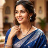 Minimal Style Silver Mangalsutra