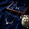 Elegant Curve Silver Mangalsutra