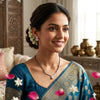 Elegant Curve Silver Mangalsutra