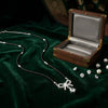 Pearl Charm Silver Mangalsutra