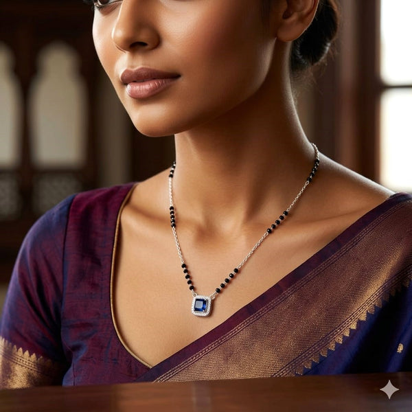 Circle of Love Silver Mangalsutra