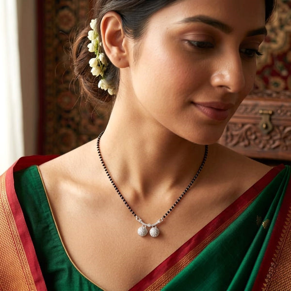 Royal Charm Silver Mangalsutra