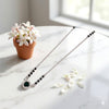Sparkle Silver Mangalsutra