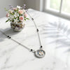 Butterfly Spark Silver Mangalsutra
