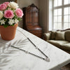 Diamond Cut Silver Mangalsutra