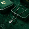 Love Spark Heart Silver Mangalsutra