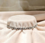 Crystal Shine Silver Bracelet