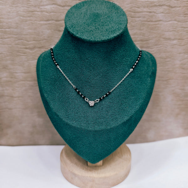 Graceful Silver Mangalsutra