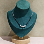 Shweta Pearl Sterling Silver Moti Mangalsutra