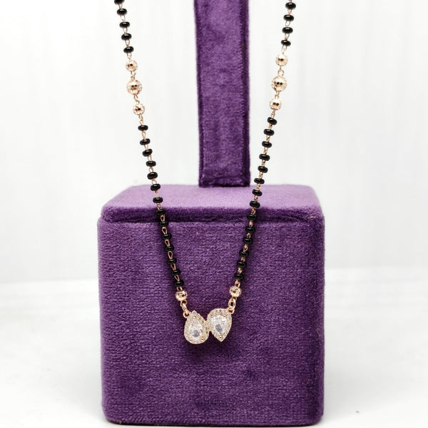 Celestial Glow Rose Gold Mangalsutra