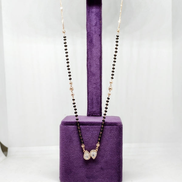 Celestial Glow Rose Gold Mangalsutra