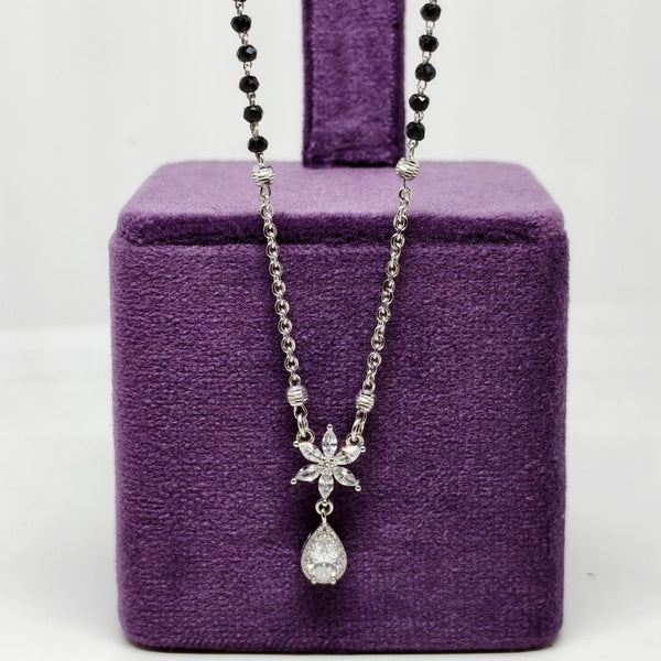 Love Knot Silver Mangalsutra