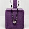 Radiant Circle Silver Mangalsutra