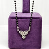 Diamond Spark Silver Mangalsutra