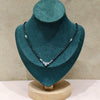 Elegant Leaf Silver Mangalsutra