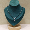 Divine Lotus Silver Mangalsutra