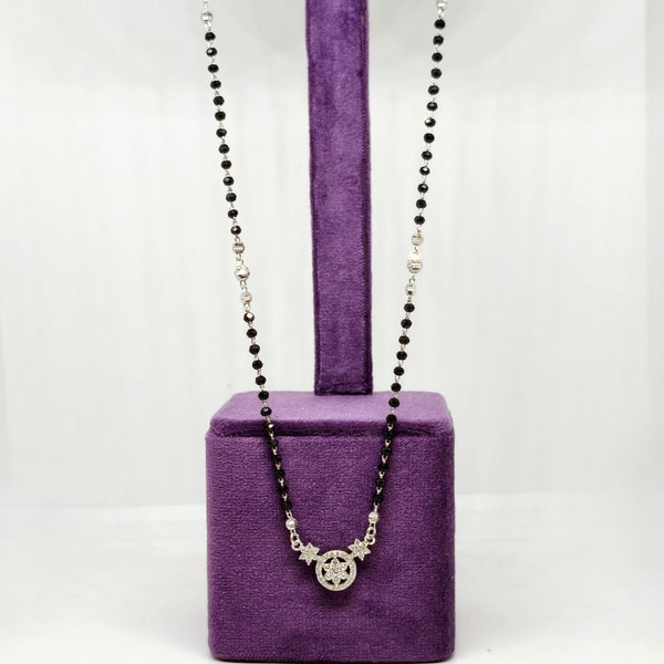 Celestial Shine Silver Mangalsutra