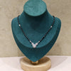 Elegant Leaf Silver Mangalsutra